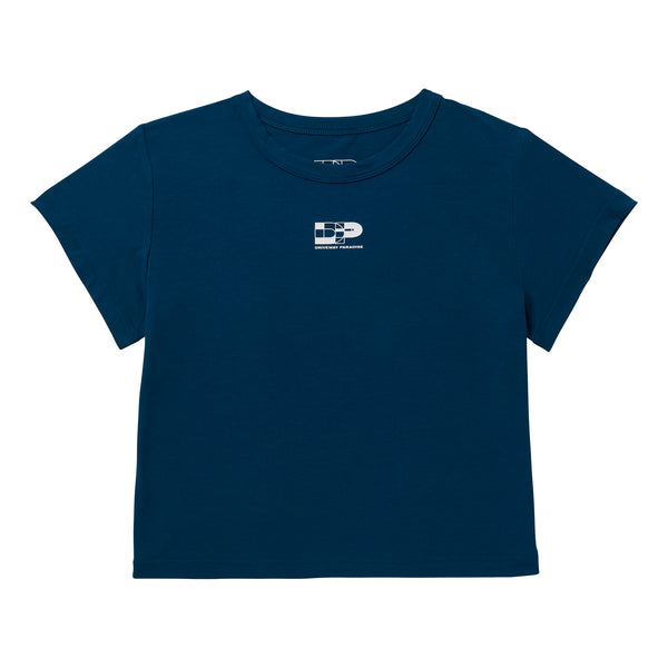 DRIVEWAY PARADISE - BABY TEE - MINTY BOI™ - OCEAN BLUE -