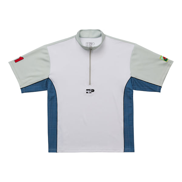 DRIVEWAY PARADISE - BOUNCE POLO - LILY WHITE/OVERCAST GREY/ -