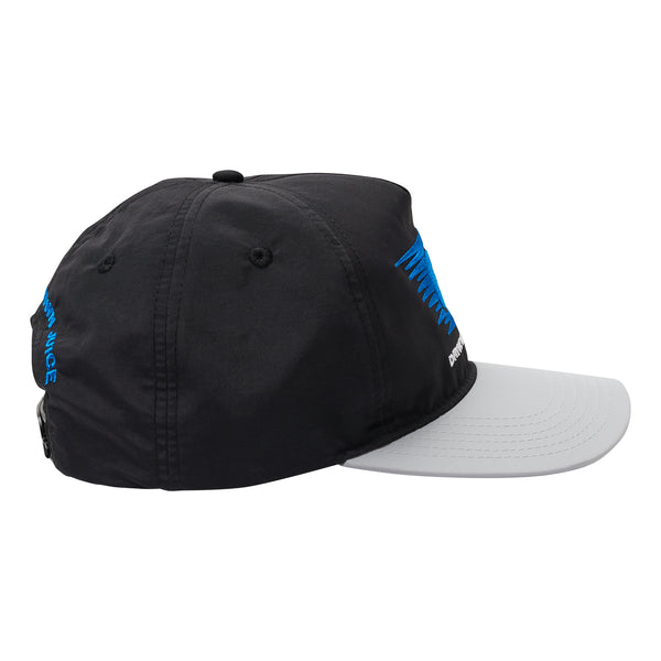 DRIVEWAY PARADISE - DP TENNIS HAT - BLACK/GREY -
