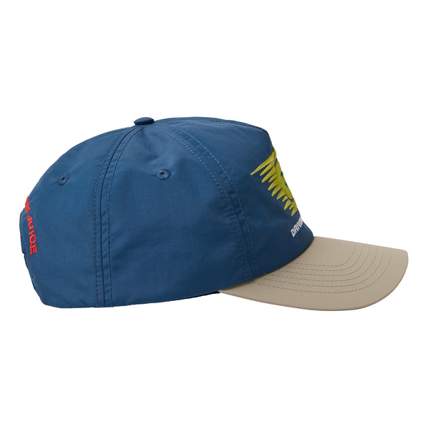 DRIVEWAY PARADISE - DP TENNIS HAT - NAVY/GREY -