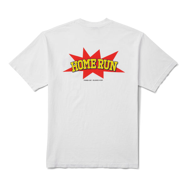 DRIVEWAY PARADISE - HOME RUN GRAPHIC TEE - WHITE - T-Shirt