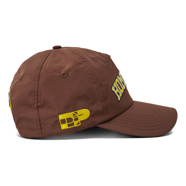 DRIVEWAY PARADISE - HOME RUN RUNNING HAT - BROWN -