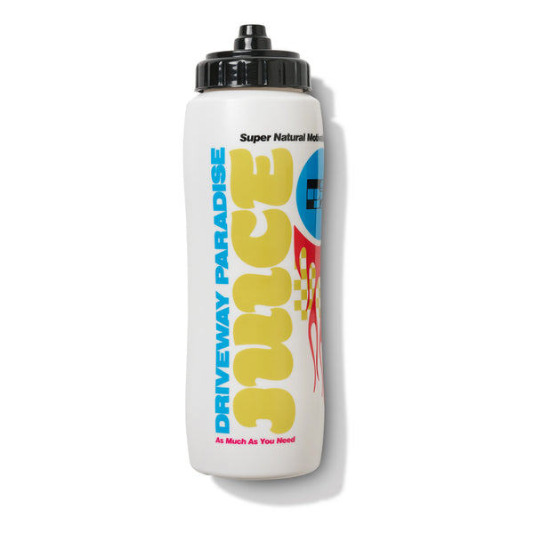 DRIVEWAY PARADISE - JUICE WATER BOTTLE - WHITE -