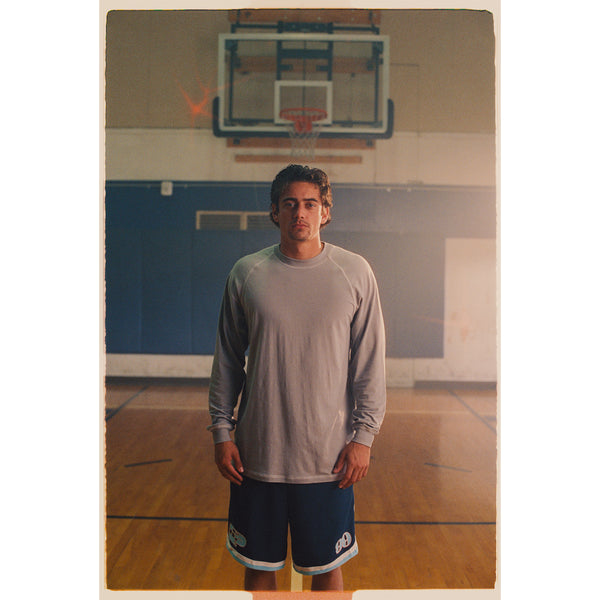 DRIVEWAY PARADISE - LONG SLEEVE - MINTY BOI™ - CITYSCAPE GREY -