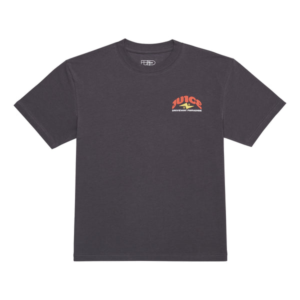 DRIVEWAY PARADISE - PICK UP JUICE TEE - MINTY BOI™ - ASPHALT - T-Shirt