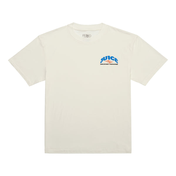 DRIVEWAY PARADISE - PICK UP JUICE TEE - MINTY BOI™ - WHITE -