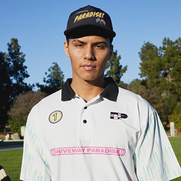 DRIVEWAY PARADISE - PARADISE HAT - BLACK - Hat